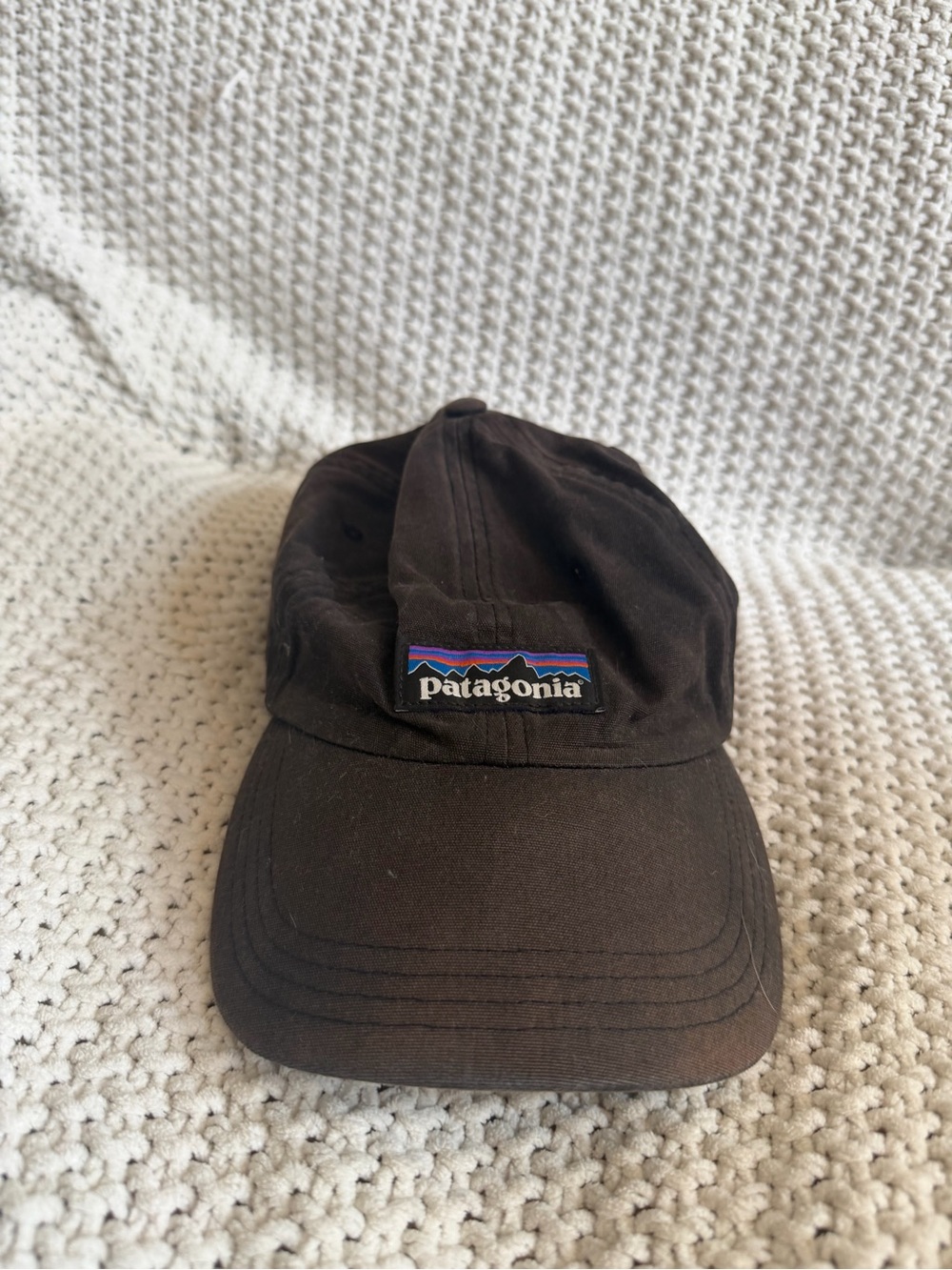 Vintage black patagonia hat